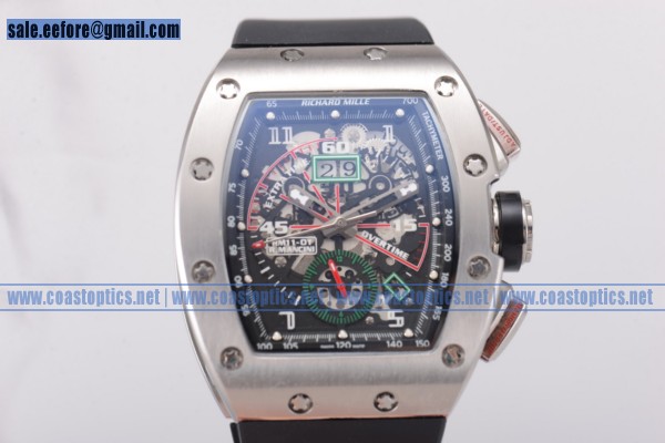 Replica Richard Mille RM11-01 Mancini Watch Steel RM11-01